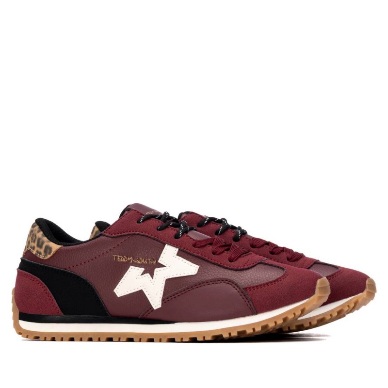 Zapato de mujer tds 121131 Burdeos