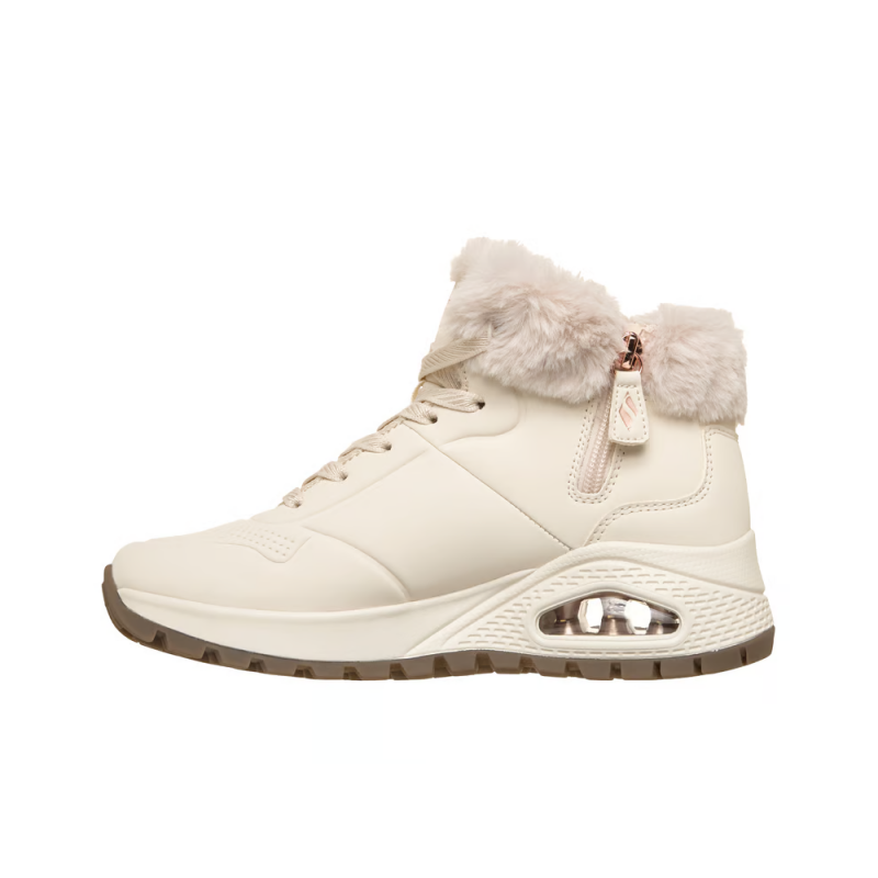 Botines Planos Mujer Skechers Uno Rugged-Arctic Avenue Beig