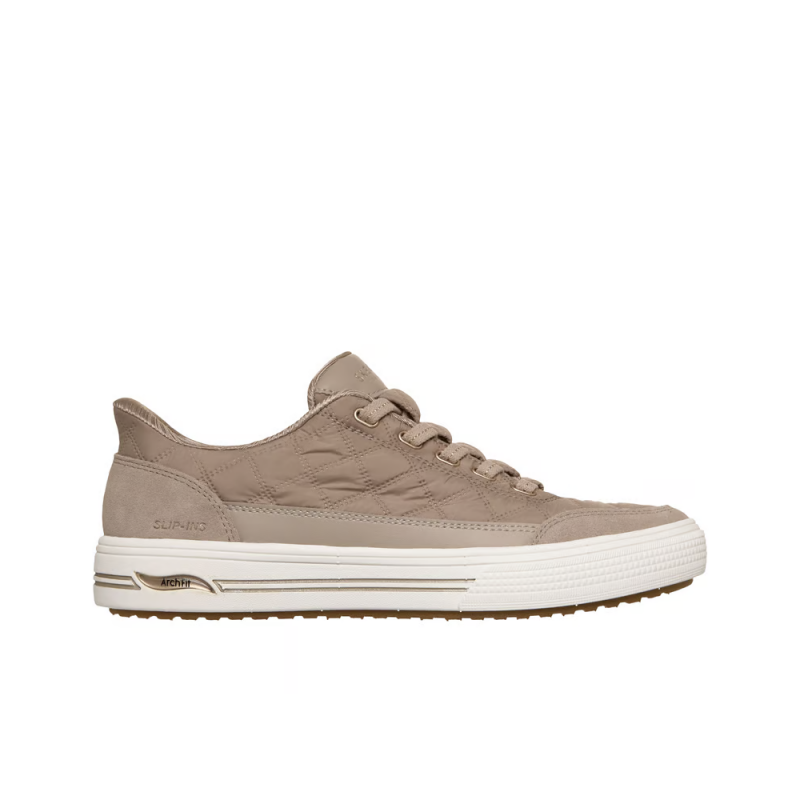 Sneakers Mujer Skechers Arch Fit Arcade - Cozy Fit Cus Taupe