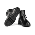 Botines Planos Mujer Fluchos F2100 Negro