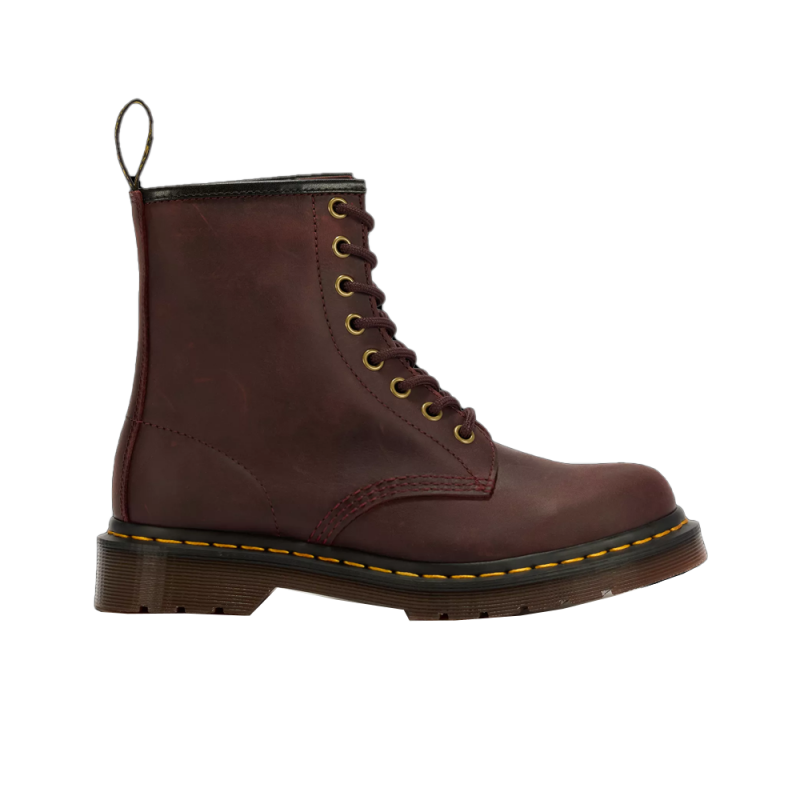 Botas Planas Mujer Dr. Martens 1460 Rojo