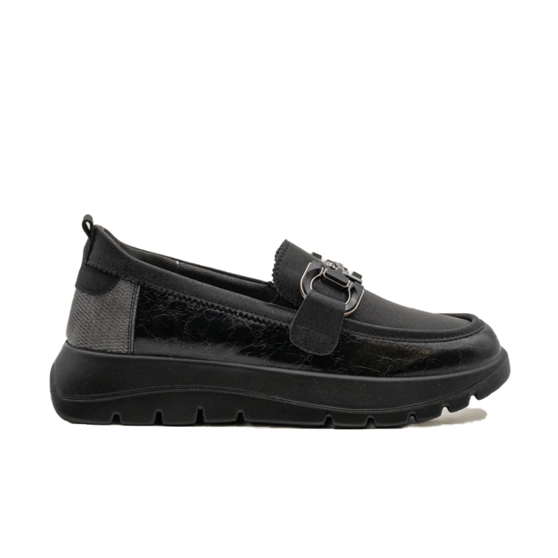 Mocasines Mujer Mysoft 629 Negro