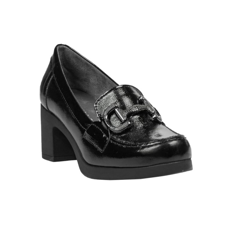 Mocasines Mujer Pitillos 30502 Negro