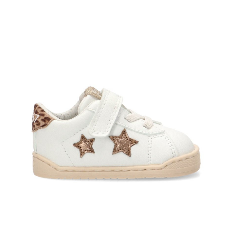 Barefoot Niño Mustang 49008 Blanco-Oro