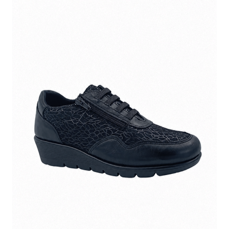 Zapatos Planos Mujer 48 Hrs 0504 Negro