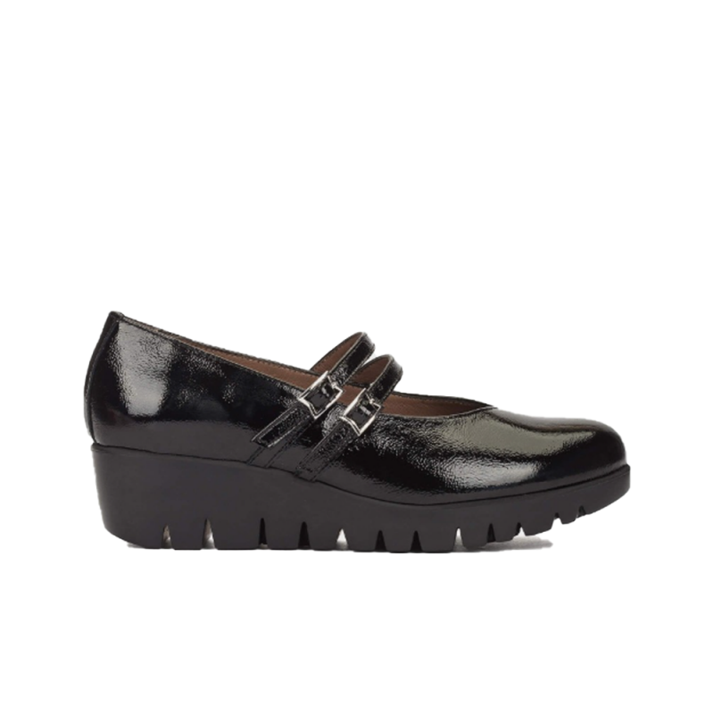 Zapatos Planos Mujer Wonders 33362 Negro