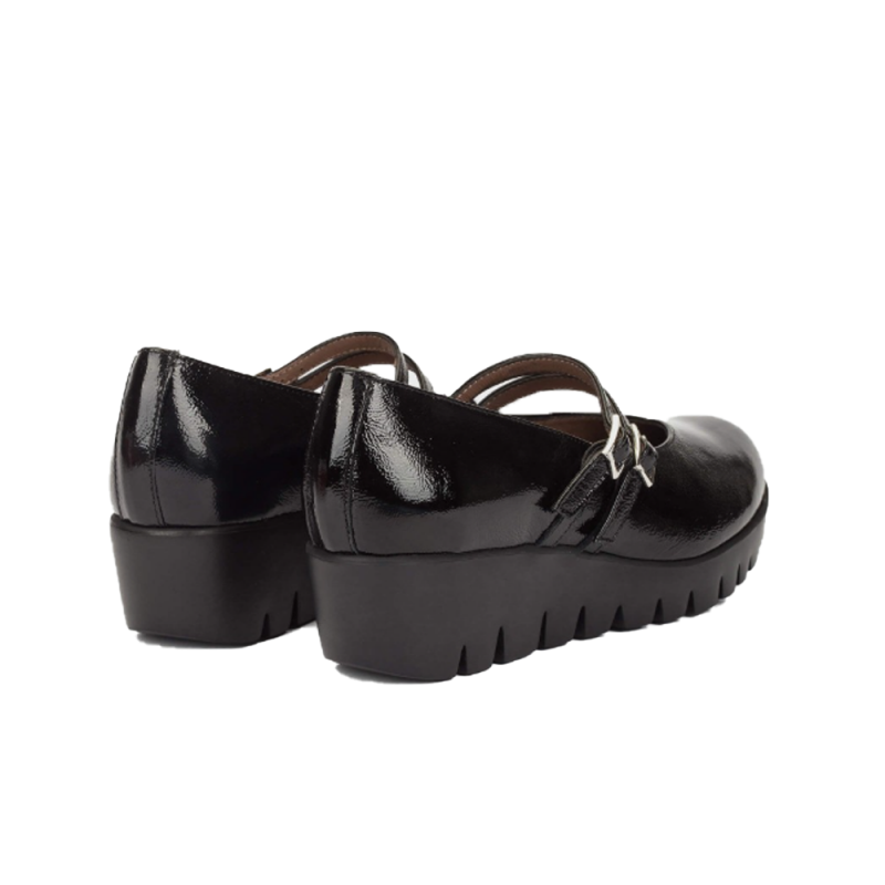 Zapatos Planos Mujer Wonders 33362 Negro