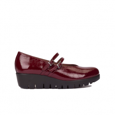 Zapatos Planos Mujer Wonders 33362 Burdeos