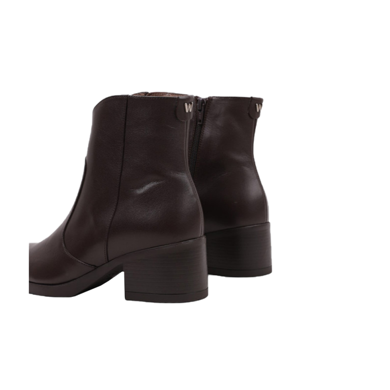 Botines de Tacón Mujer Wonders 6253 Marron