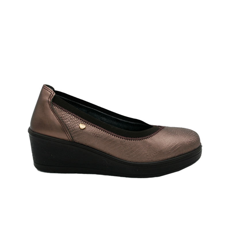 Zapatos Planos Mujer Laura Azaña 28900 Bronce
