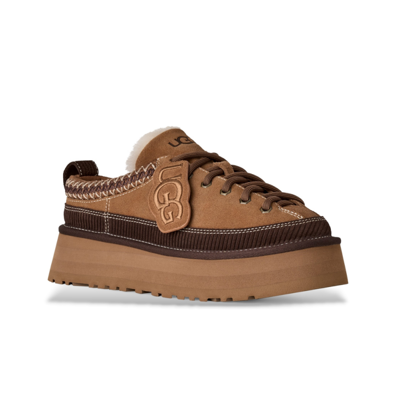 Zapatos Planos Mujer UGG Heritage Lace-Up Cuero