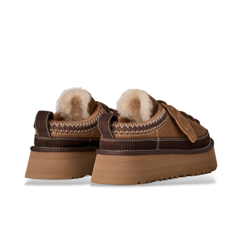 Zapatos Planos Mujer UGG Heritage Lace-Up Cuero