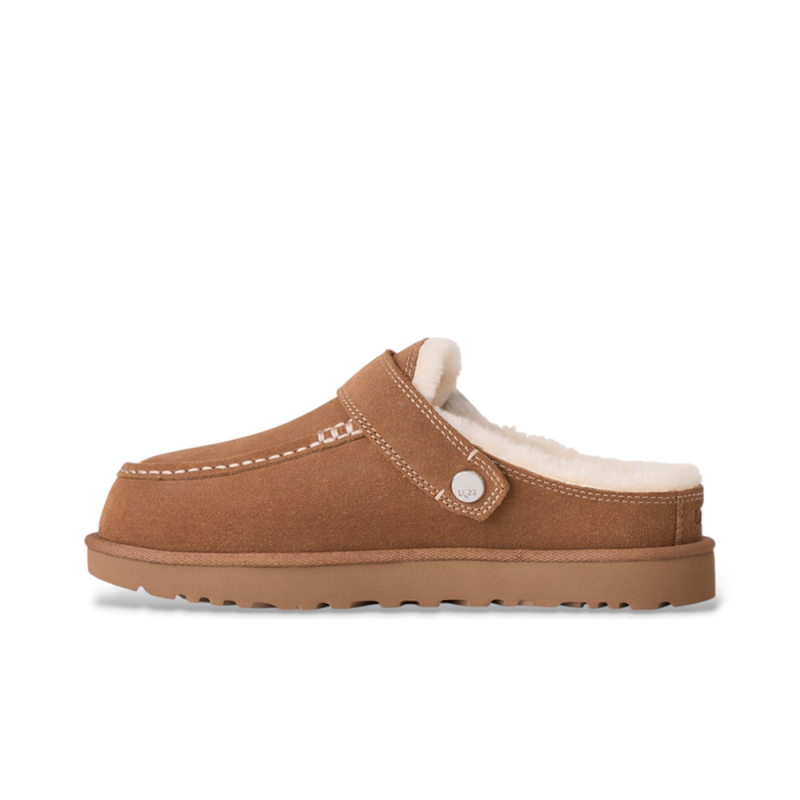Zapatos Planos Mujer UGG Goldenstar Evelina Cuero