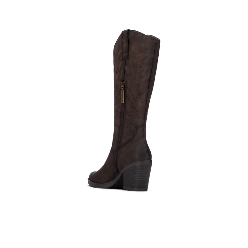 Botas de Tacón Mujer Refresh 176154 Marron