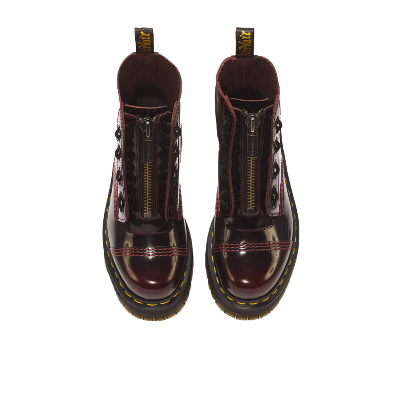 Botas Planas Mujer Dr. Martens Sinclair Burdeos
