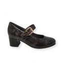 Merceditas Mujer Pitillos 11641 Marron