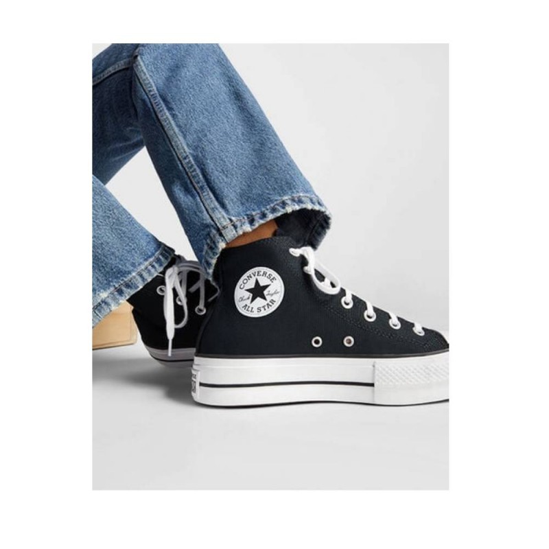 Zapatillas Lona Mujer Converse 560845C Negro
