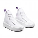 Zapatillas Lona Mujer Converse A03667C Blanco