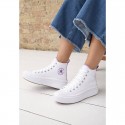 Zapatillas Lona Mujer Converse A03667C Blanco