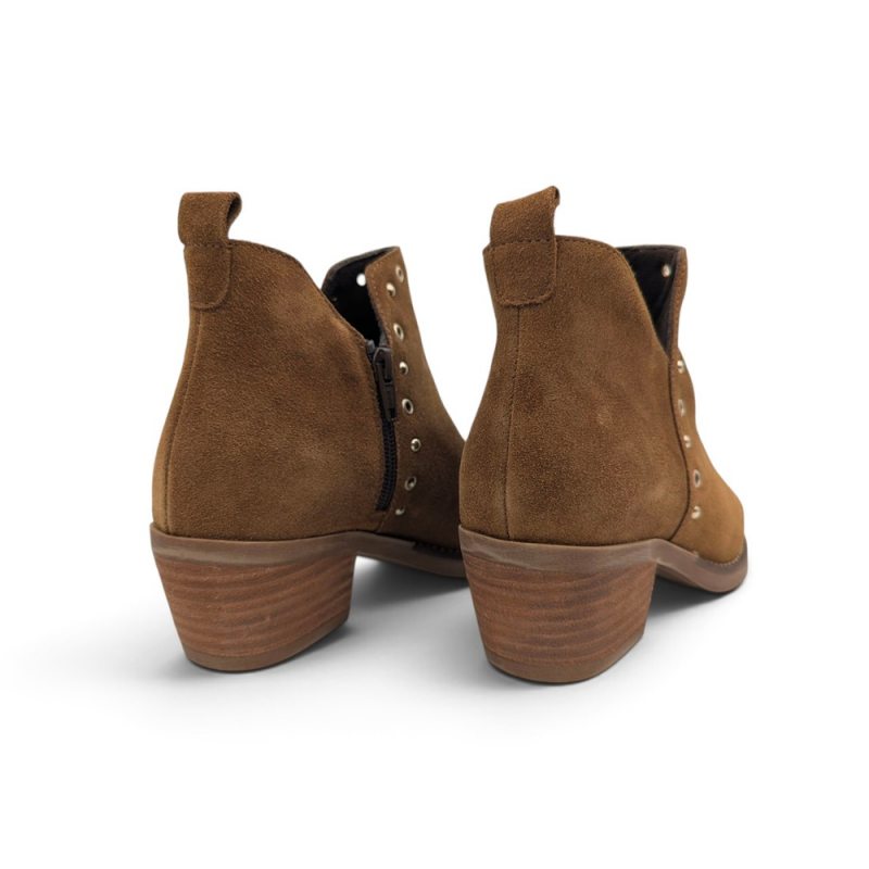 Botines de Tacón Mujer Zapp 3504 Cuero