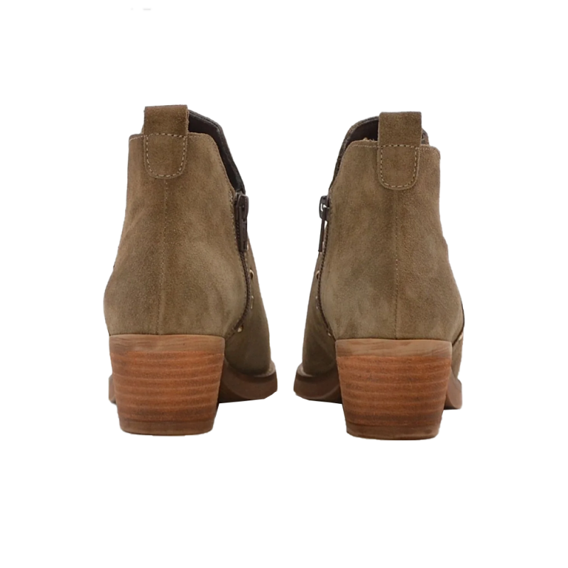 Botines de Tacón Mujer Zapp 3504 Taupe