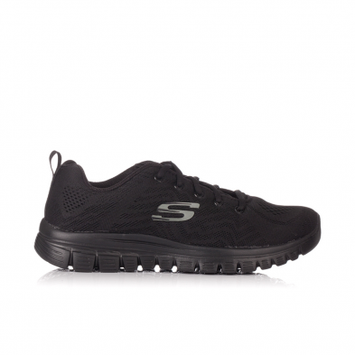 Sneakers Mujer Skechers Get Connected Negro-Negro