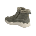 Botines Planos Mujer Skechers Wilshire Blvd - Fresh Zip Verde
