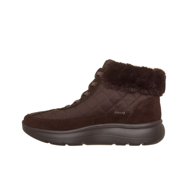 Botines Planos Mujer Skechers On-The-Go Encore - Cozy Fit Me Marron