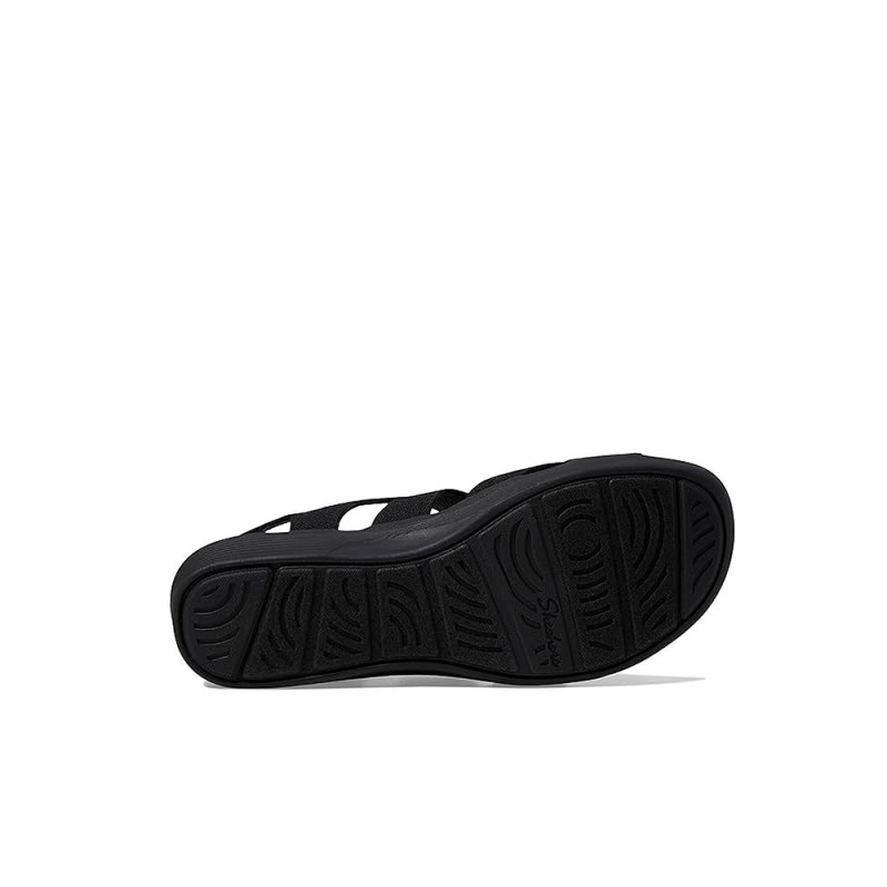 Cuñas Mujer Skechers 163420 Negro-Negro