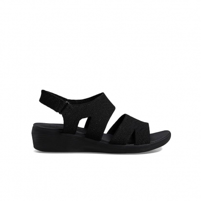 Cuñas Mujer Skechers 163420 Negro-Negro