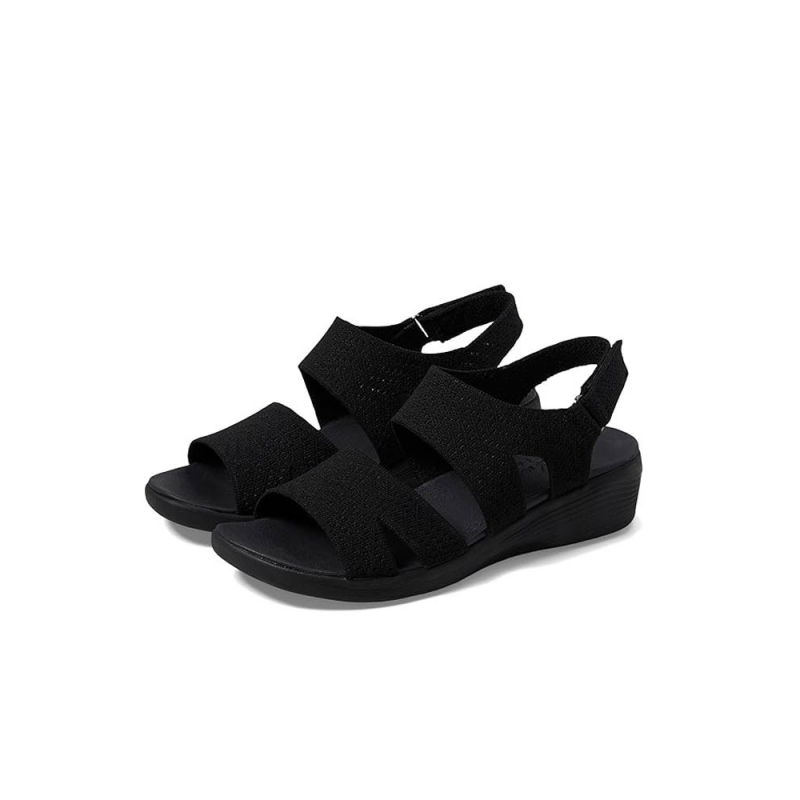 Cuñas Mujer Skechers 163420 Negro-Negro