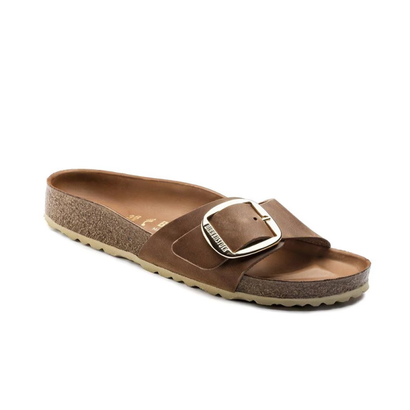 Sandalias Bio Mujer Birkenstock Madrid Big Buck Cuero