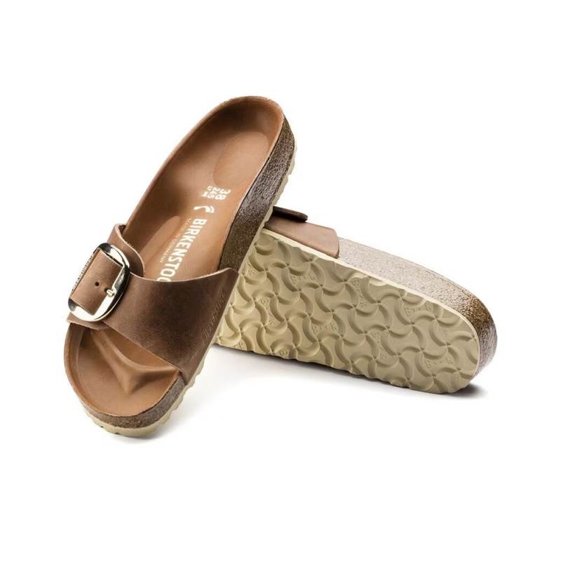 Sandalias Bio Mujer Birkenstock Madrid Big Buck Cuero