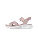Sandalias Planas Mujer Skechers 119975 Rosa