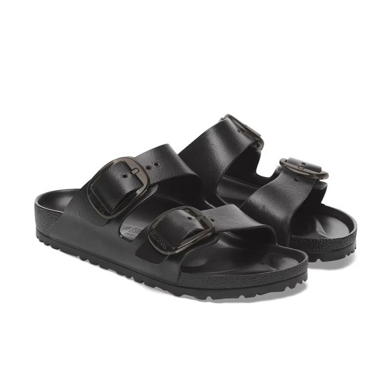 Sandalias Planas Mujer Birkenstock Arizona Big Buckle Eva Negro