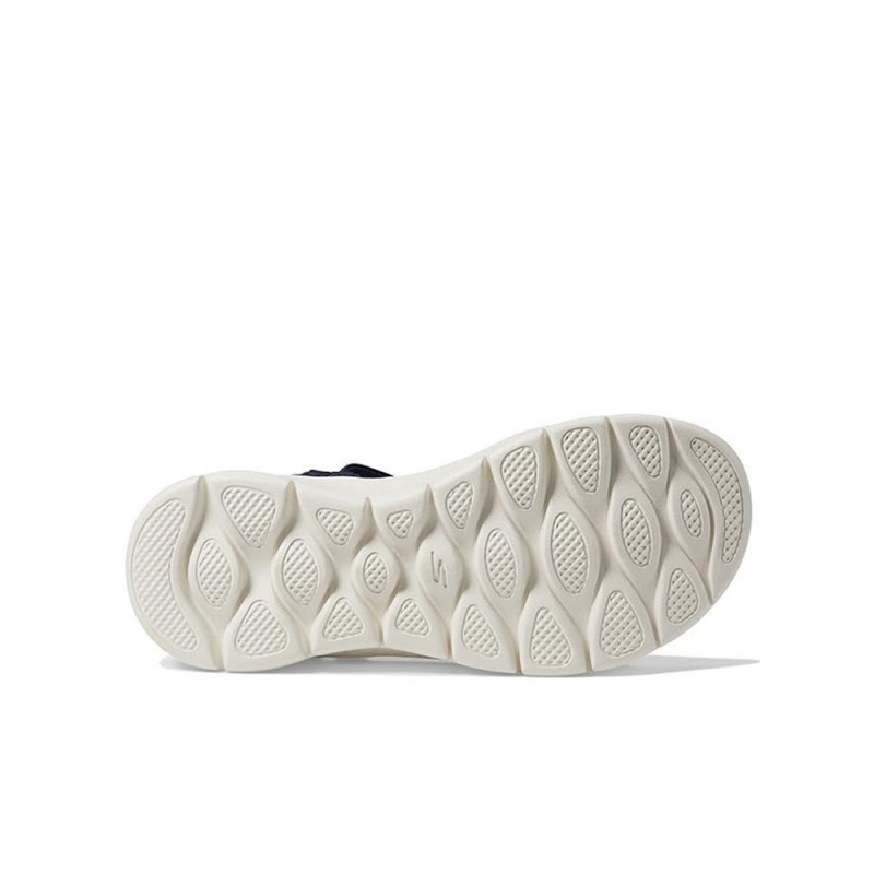Sandalias Planas Mujer Skechers 141451 Marino