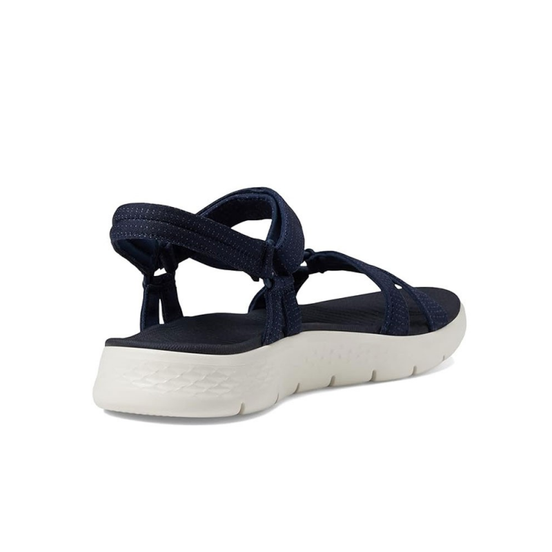 Sandalias Planas Mujer Skechers 141451 Marino
