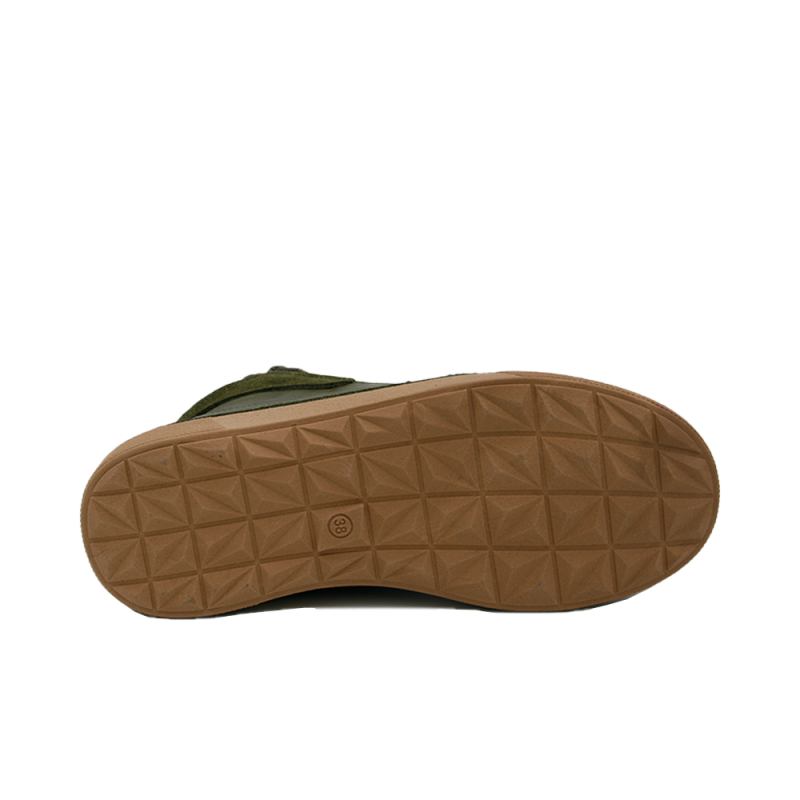Botines Planos Mujer 48 Hrs 4502 Verde