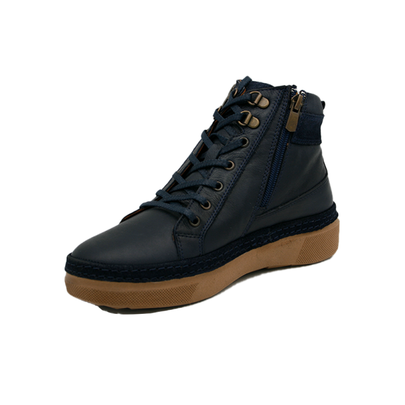 Botines Planos Mujer 48 Hrs 4502 Marino