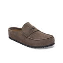Zuecos Mujer Birkenstock Naples Wrapped Leve Taupe