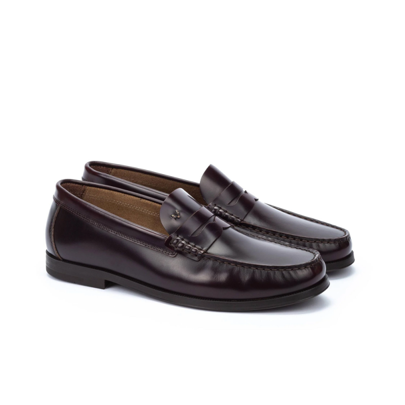 Mocasines Hombre Martinelli 1623-2761 Burdeos
