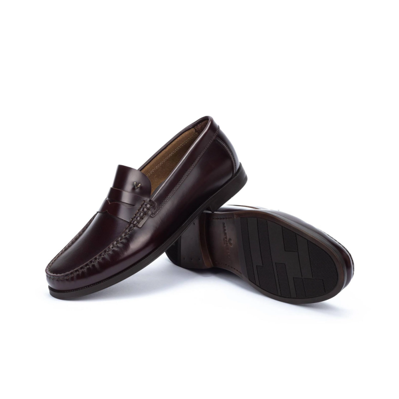 Mocasines Hombre Martinelli 1623-2761 Burdeos