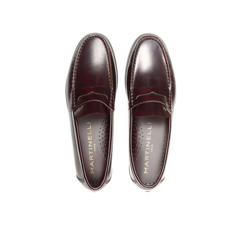 Mocasines Hombre Martinelli 1623-2761 Burdeos