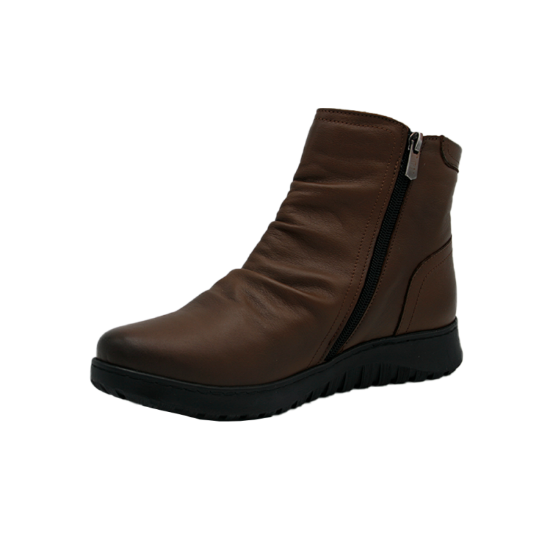 Botines Planos Mujer 48 Hrs 5203 Marron