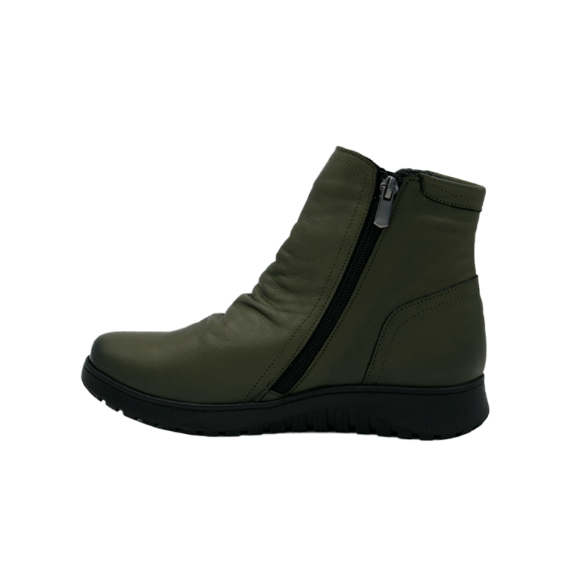 Botines Planos Mujer 48 Hrs 5203 Verde