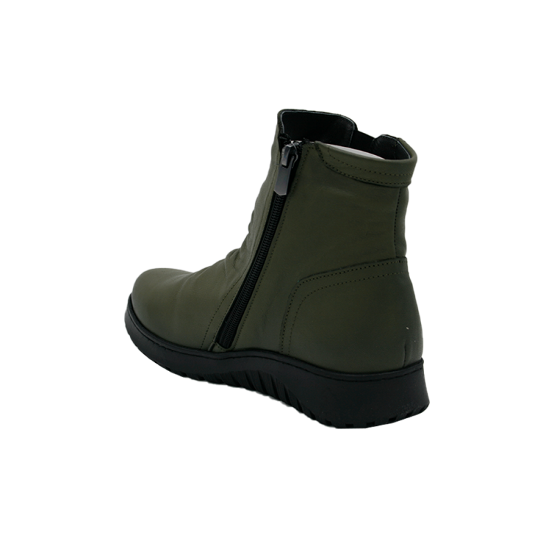 Botines Planos Mujer 48 Hrs 5203 Verde