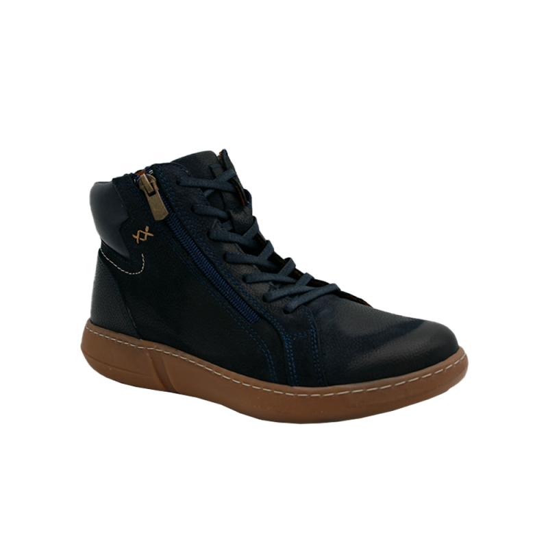 Botines Planos Mujer 48 Hrs 4601 Marino