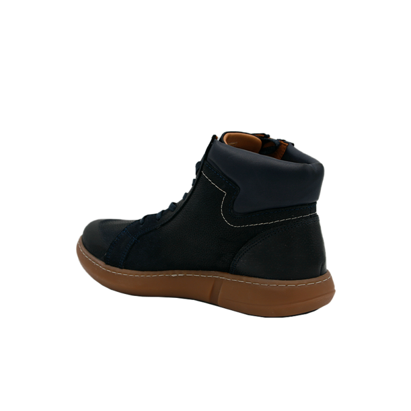 Botines Planos Mujer 48 Hrs 4601 Marino
