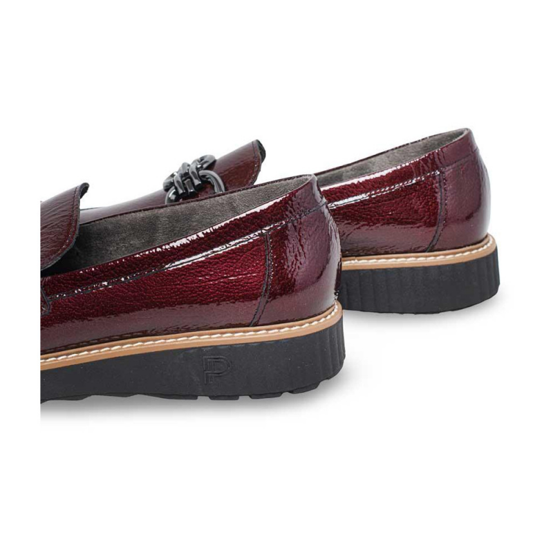 Mocasines Mujer Pitillos 11550 Burdeos