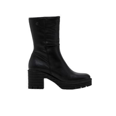 Botines de Tacón Mujer Porronet 4872 Negro